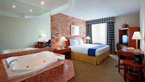In-room safe, desk, blackout curtains, iron/ironing board