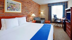In-room safe, desk, blackout curtains, iron/ironing board