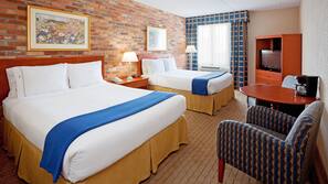 In-room safe, desk, blackout curtains, iron/ironing board