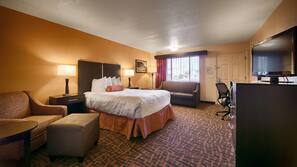 In-room safe, desk, iron/ironing board, cots/infant beds