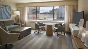 1 bedroom, hypo-allergenic bedding, pillowtop beds, in-room safe