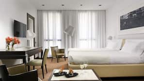 In-room safe, desk, blackout curtains, free cots/infant beds