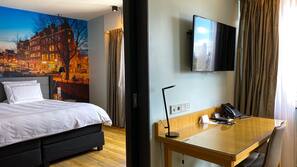 Lakens van Egyptisch katoen, hypoallergeen beddengoed, een minibar