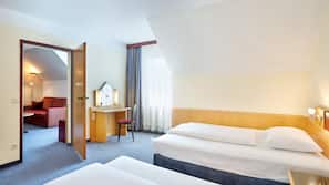 Premium bedding, minibar, in-room safe, desk