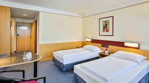 Premium bedding, minibar, in-room safe, desk