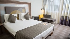 In-room safe, desk, blackout curtains, iron/ironing board