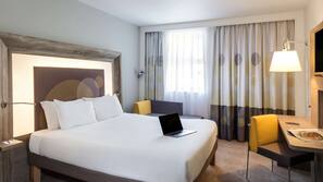 In-room safe, desk, blackout curtains, iron/ironing board