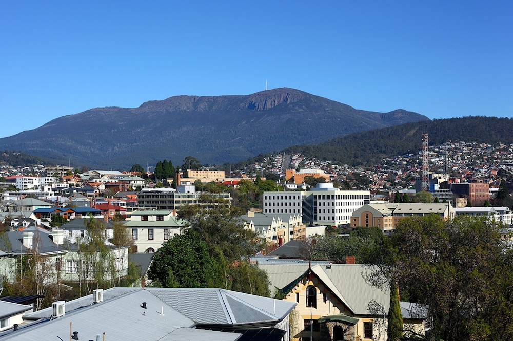 View from room, Lenna of Hobart