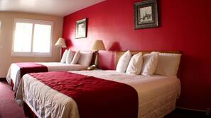 Individually furnished, desk, blackout drapes, soundproofing