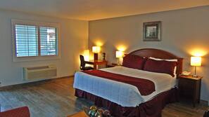 Individually furnished, desk, blackout drapes, soundproofing