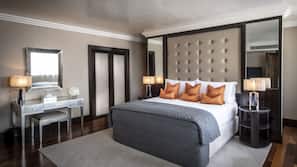 Premium bedding, pillow top beds, minibar, in-room safe