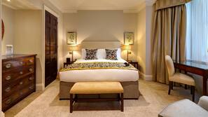 Premium bedding, in-room safe, desk, blackout curtains
