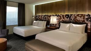 1 bedroom, premium bedding, down comforters, pillowtop beds