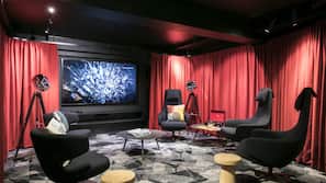 TV de tela plana 102-cm com canais digitais, TV