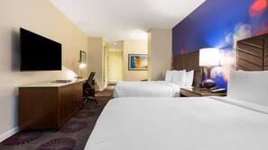Premium bedding, in-room safe, desk, laptop workspace