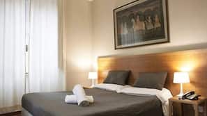 Ropa de cama de alta calidad, minibar, caja fuerte y escritorio