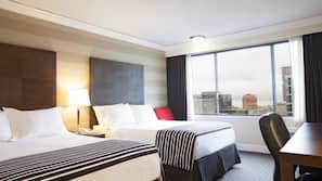 Blackout drapes, iron/ironing board, free WiFi, linens