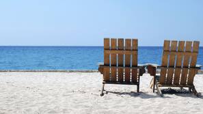 Beach nearby, beach towels