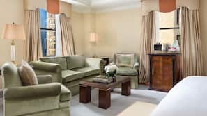 Premium bedding, minibar, in-room safe, desk