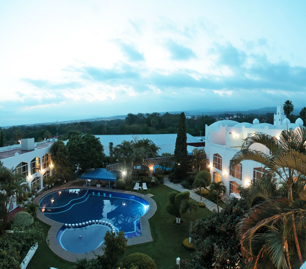 Aerial view, Hotel Villa Bejar Cuernavaca