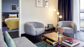 Literie hypoallergénique, minibar, coffre-forts dans les chambres