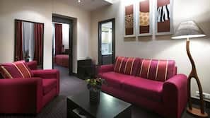 In-room safe, soundproofing, iron/ironing board, free cribs/infant beds