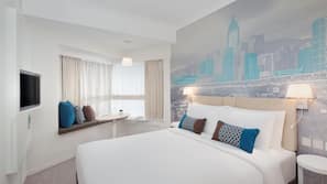 Premium bedding, in-room safe, desk, blackout drapes
