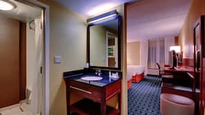 In-room safe, desk, blackout drapes, iron/ironing board