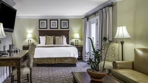 Premium bedding, down duvet, pillow top beds, in-room safe