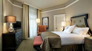 Premium bedding, in-room safe, desk, blackout curtains