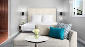 Premium bedding, down comforters, in-room safe, iron/ironing board
