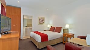 Iron/ironing board, free cots/infant beds, rollaway beds, free WiFi