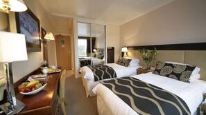 Desk, iron/ironing board, free cots/infant beds, free WiFi