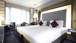 Minibar, in-room safe, desk, blackout curtains
