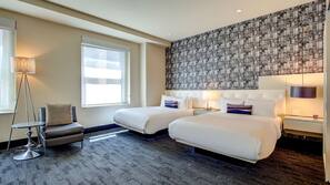 Premium bedding, pillowtop beds, minibar, in-room safe