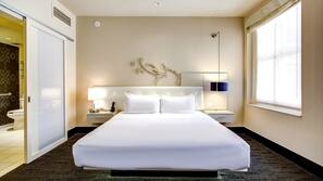 Premium bedding, pillowtop beds, minibar, in-room safe