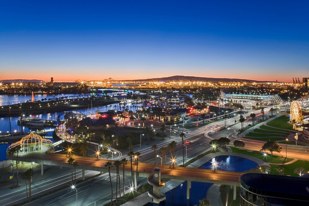 Aerial view, Hyatt Regency Long Beach