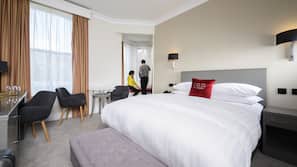 Soundproofing, iron/ironing board, free WiFi, linens