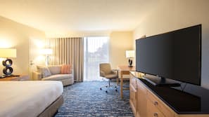 Premium bedding, pillowtop beds, in-room safe, desk