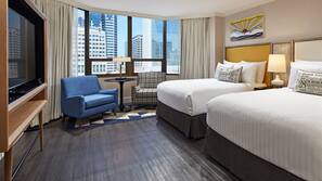Premium bedding, in-room safe, blackout curtains, iron/ironing board