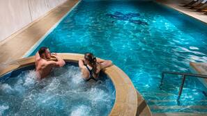 Indoor spa bath