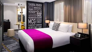 Minibar, in-room safe, desk, blackout curtains