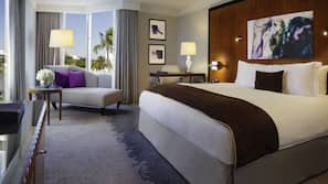 Premium bedding, pillowtop beds, in-room safe, desk