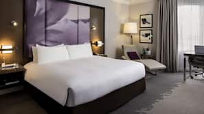 Premium bedding, pillowtop beds, in-room safe, desk
