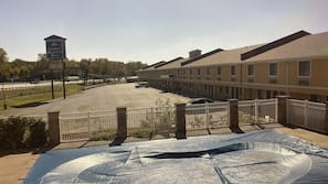 Seasonal outdoor pool