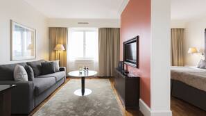Minibar, in-room safe, desk, blackout drapes