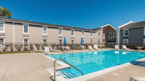 Seasonal outdoor pool