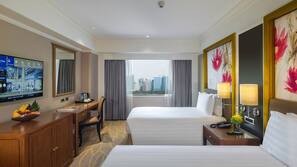 Minibar, in-room safe, desk, blackout drapes