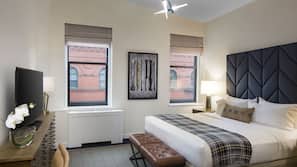 Premium bedding, down duvet, pillow top beds, in-room safe