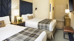 Premium bedding, down duvet, pillow top beds, in-room safe